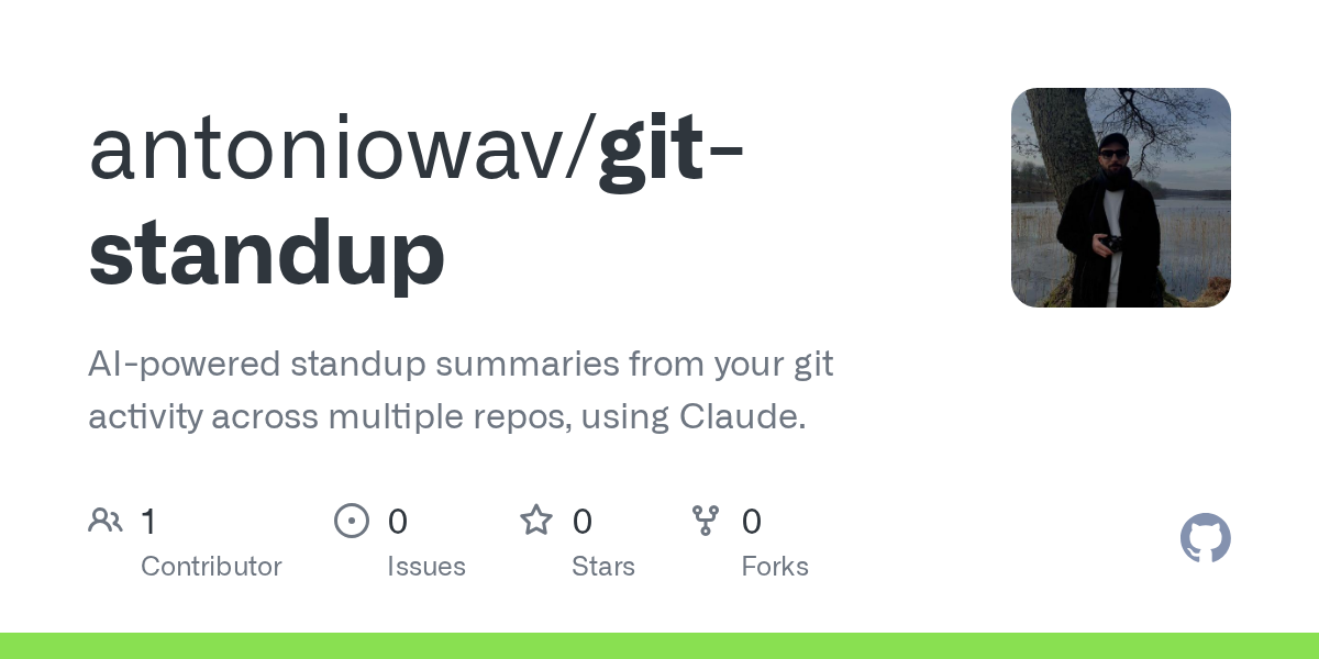 git-standup preview